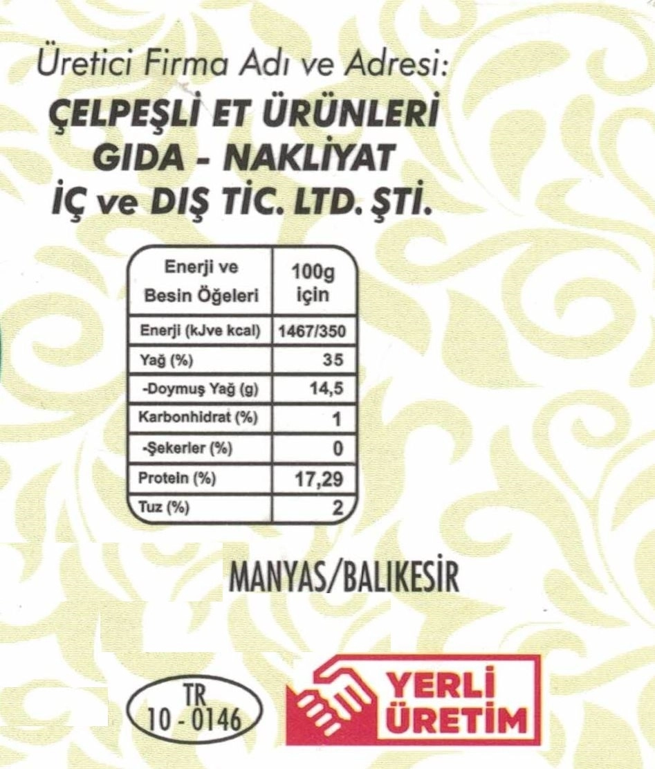 Kasap Sucuğu