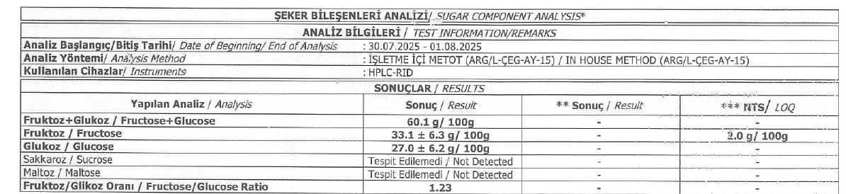 Manyas Ham Bahar Balı 1 Kg.