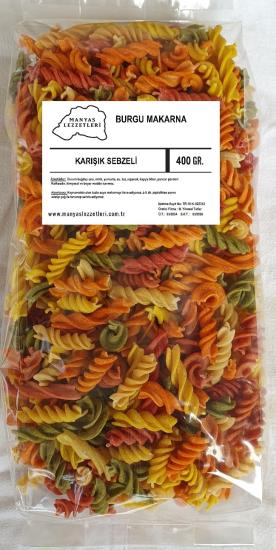 Karışık Sebzeli Burgu  Makarna