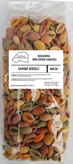 Karışık Sebzeli Mini Deniz Kabuğu Makarna